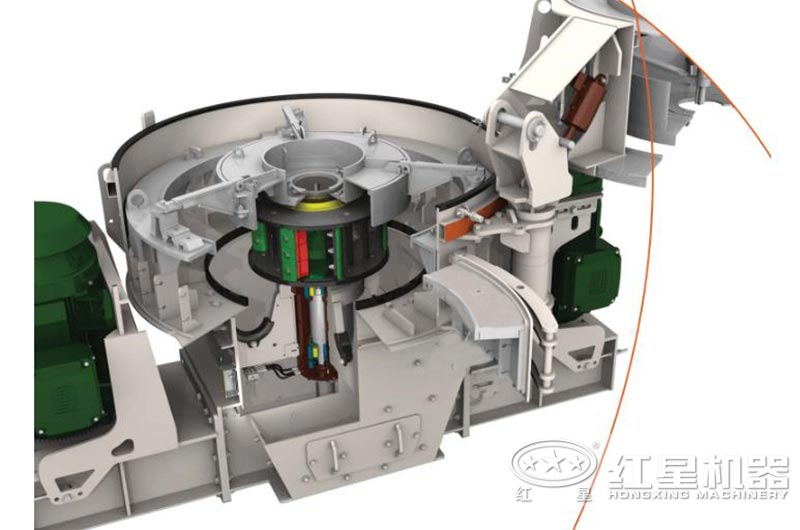 VSIA7制砂機結構內(nèi)芯設計